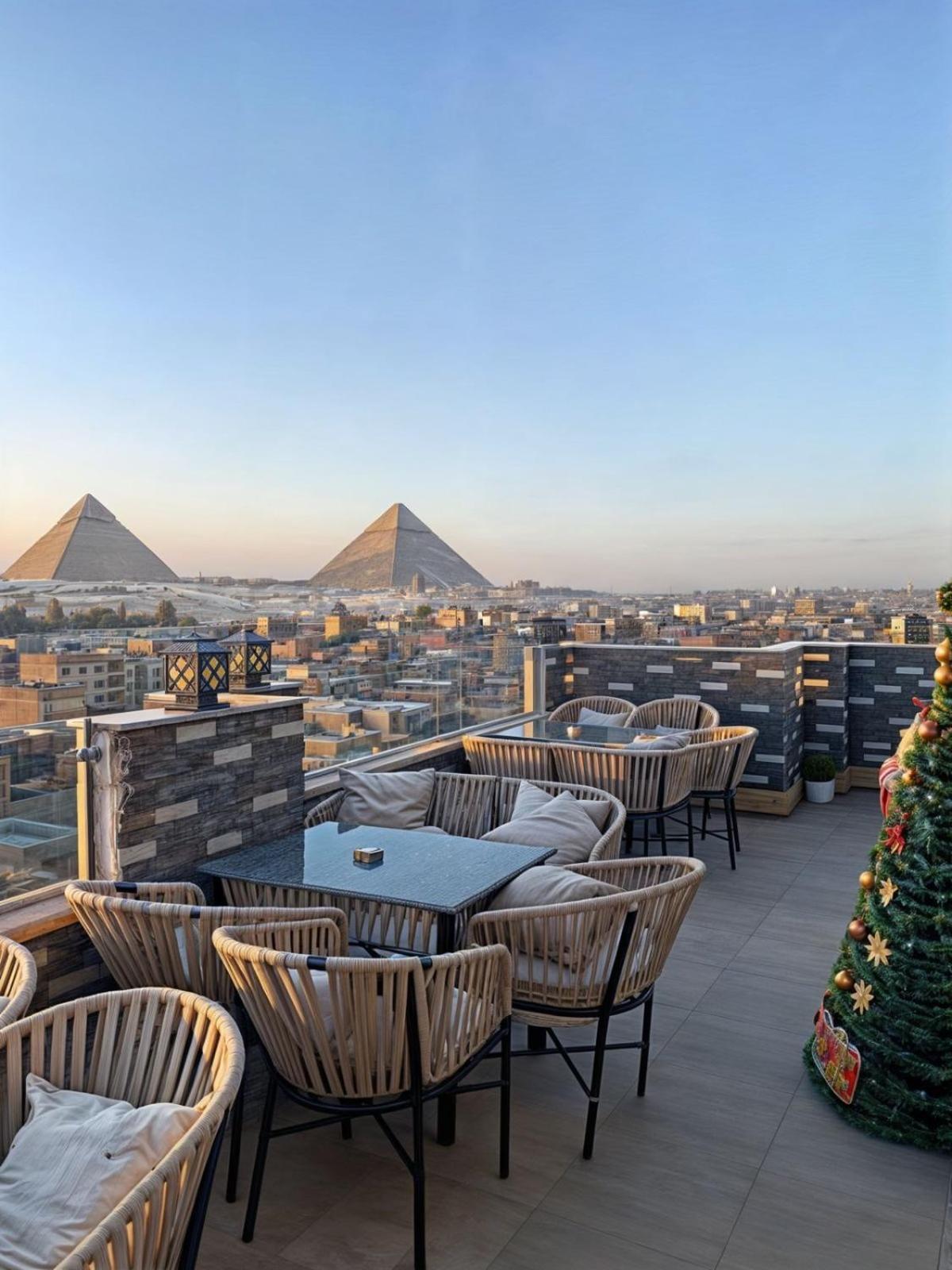 Pyramids Heart Hotel Kafrat al Jabal Exterior photo