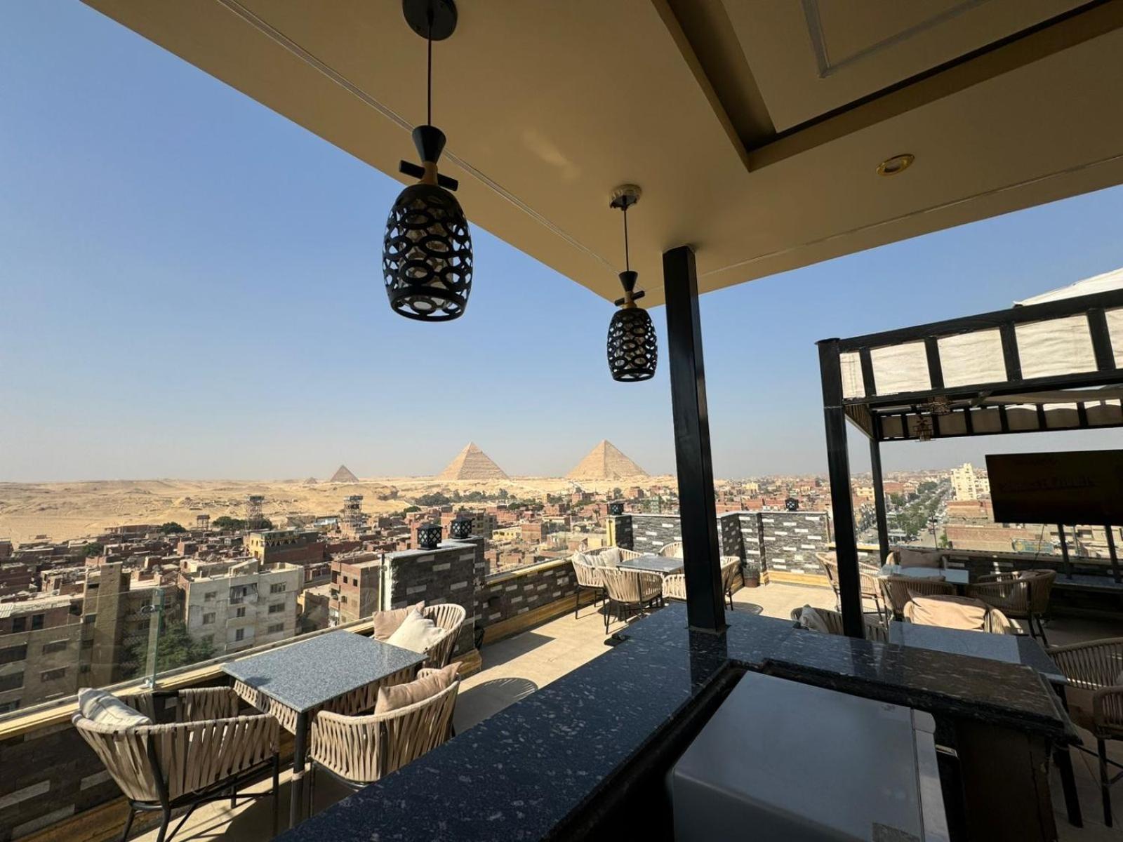 Pyramids Heart Hotel Kafrat al Jabal Exterior photo